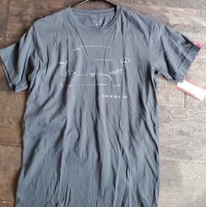 Tesla Vintage Model S T-shirt Grey NWT size S new